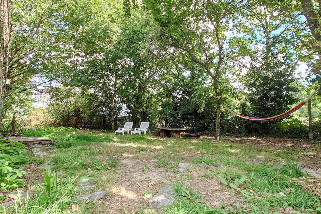 Longere Tinyhouse Avec Son Jardin-Foret Saint-Just  Ngoại thất bức ảnh